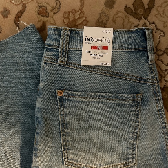 INC Wide Leg Jeans! NWT! - Picture 6 of 9